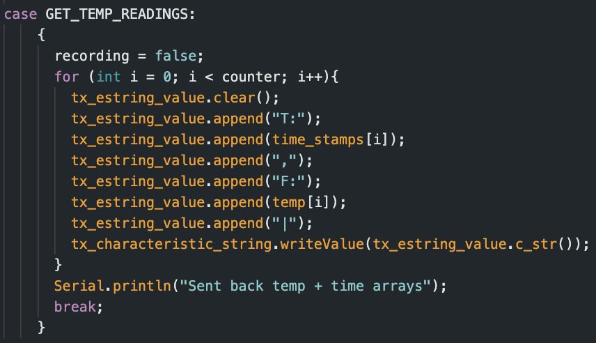 Arduino Get Temps